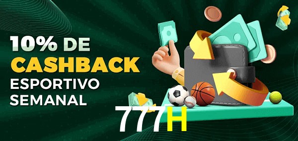 10% de bônus de cashback na 777H